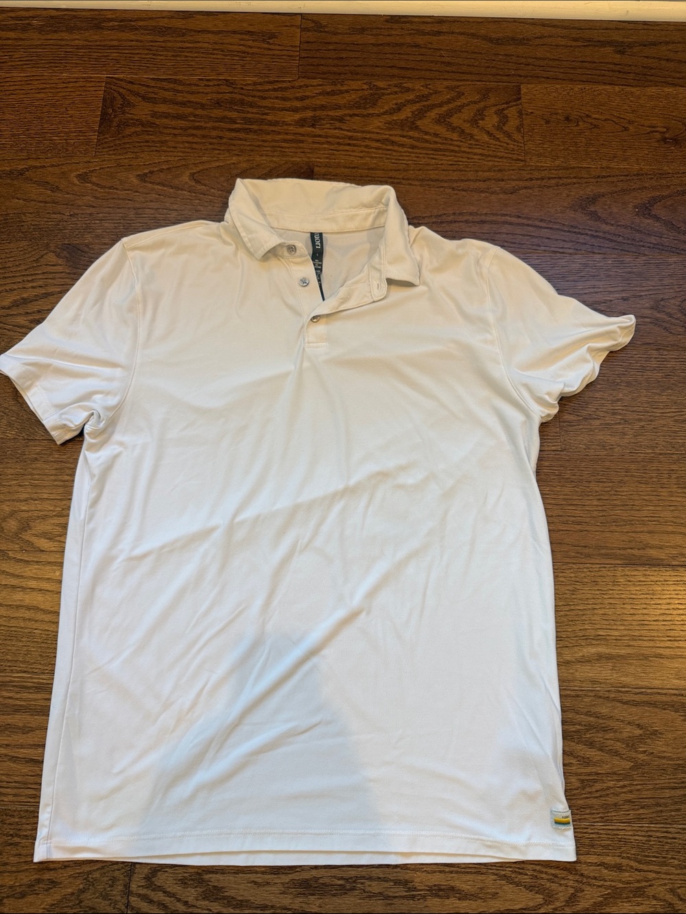 Vuori White Men's Polo - L